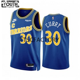 Golden State Warriors Trikot Stephen Curry 30 Jordan 2022-23 Classic Edition Royal Swingman - Kinder